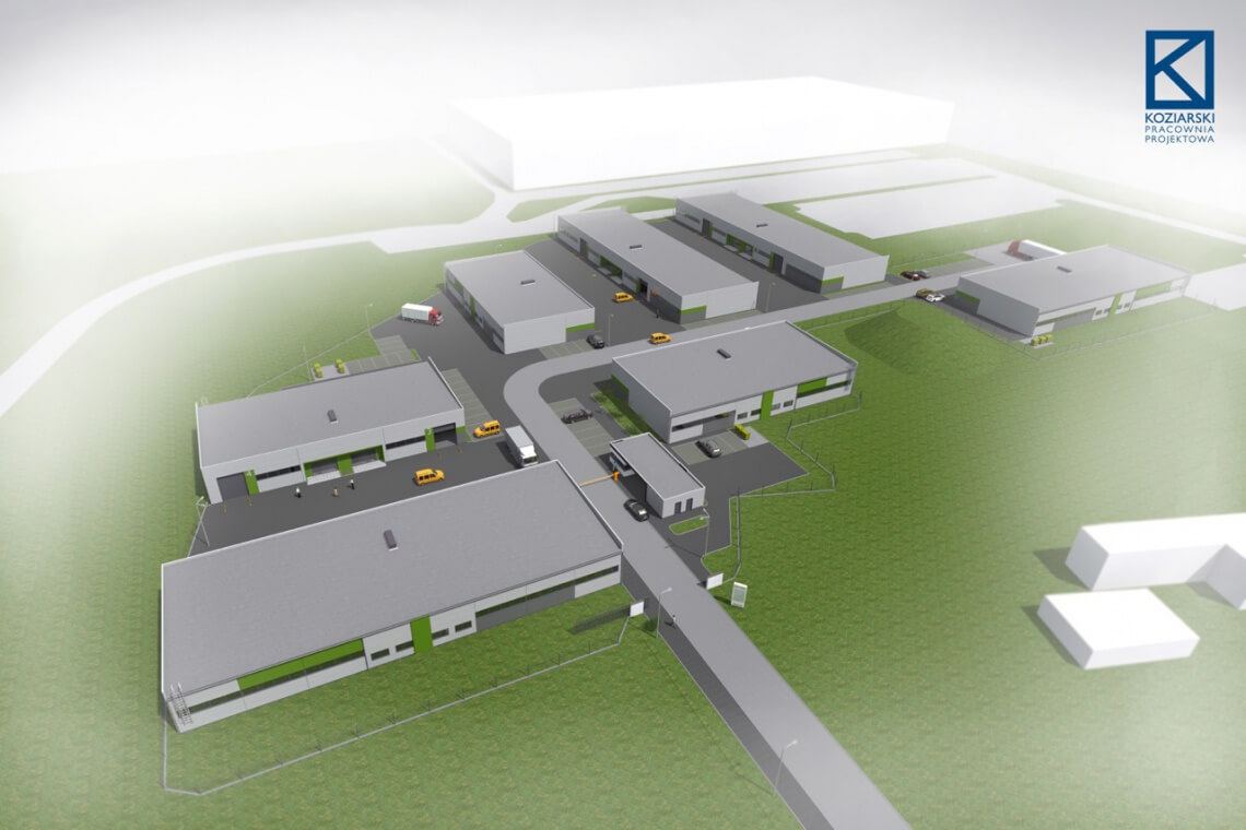 propertydesign.pl - Centrum logistyczne Eko Park, Będzin od Koziarski centrum logistyczne eko park będzin projekt budynków
