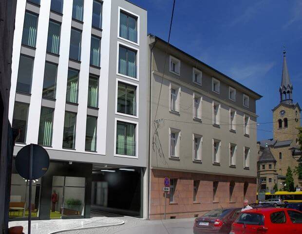 wyborcza.pl - Zniknęła dziura w zabudowie przy ul. Warszawskiej. Powstał elegancki biurowiec elegancki biurowiec ul. warszawska katowice realizacja