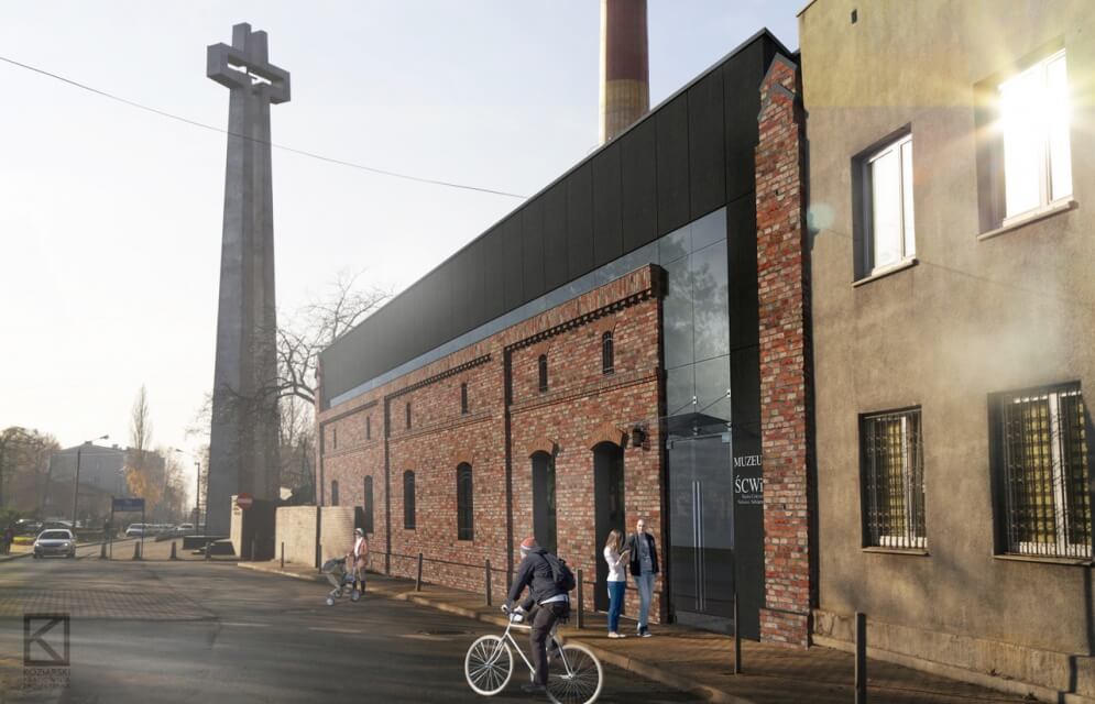 propertydesign.pl - Muzeum na Wujku będzie rozbudowane. Oto projekt spod kreski architektów z Katowic projekt rozbudowy muzeum na wujku front