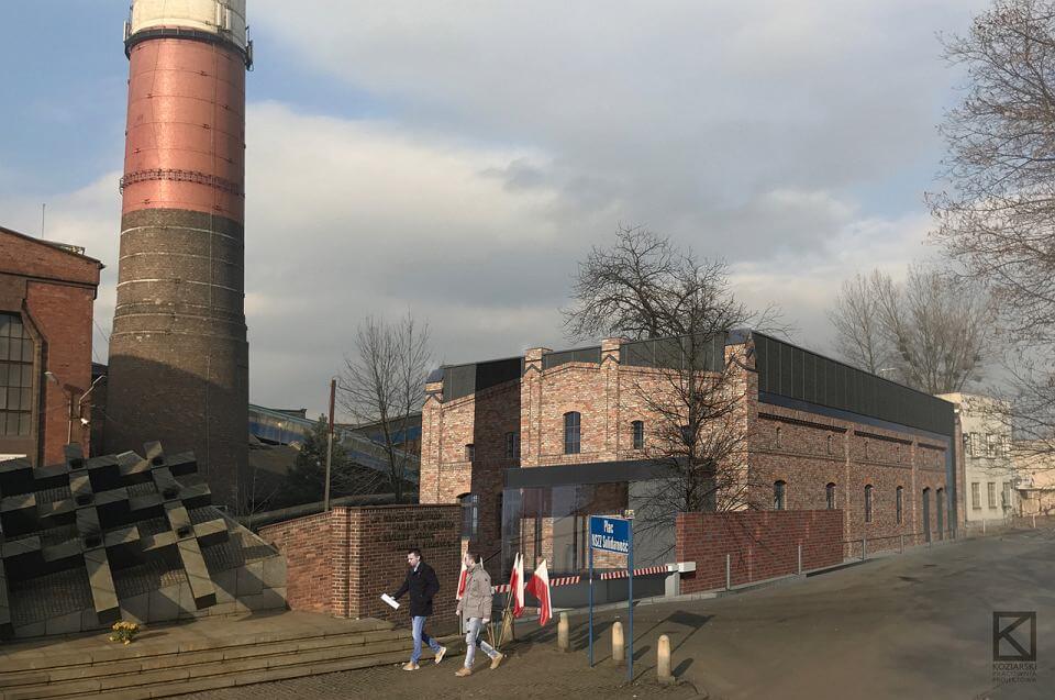wyborcza.pl - Za 15 mln zł muzeum na Wujku będzie rozbudowane wizualizacja rozbudowy muzeum przy kopalni wujek katowice