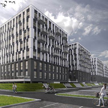 Bracka Office Park, Katowice - wizualizacja inwestycji bracka office park katowice wizualizacja inwestycji