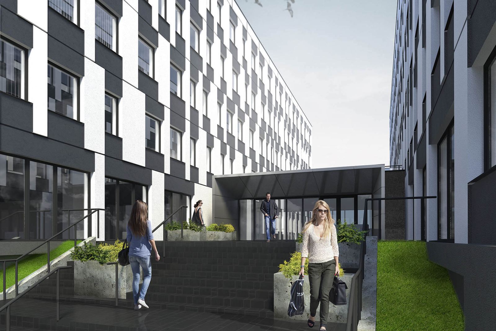 projekt biurowca bracka office park - zdjęcie wyróżniające