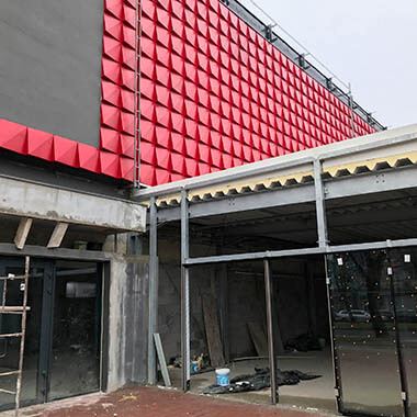 Centrum handlowe AZET, Tychy - w trakcie przebudowy centrum handlowe azet tychy w trakcie przebudowy