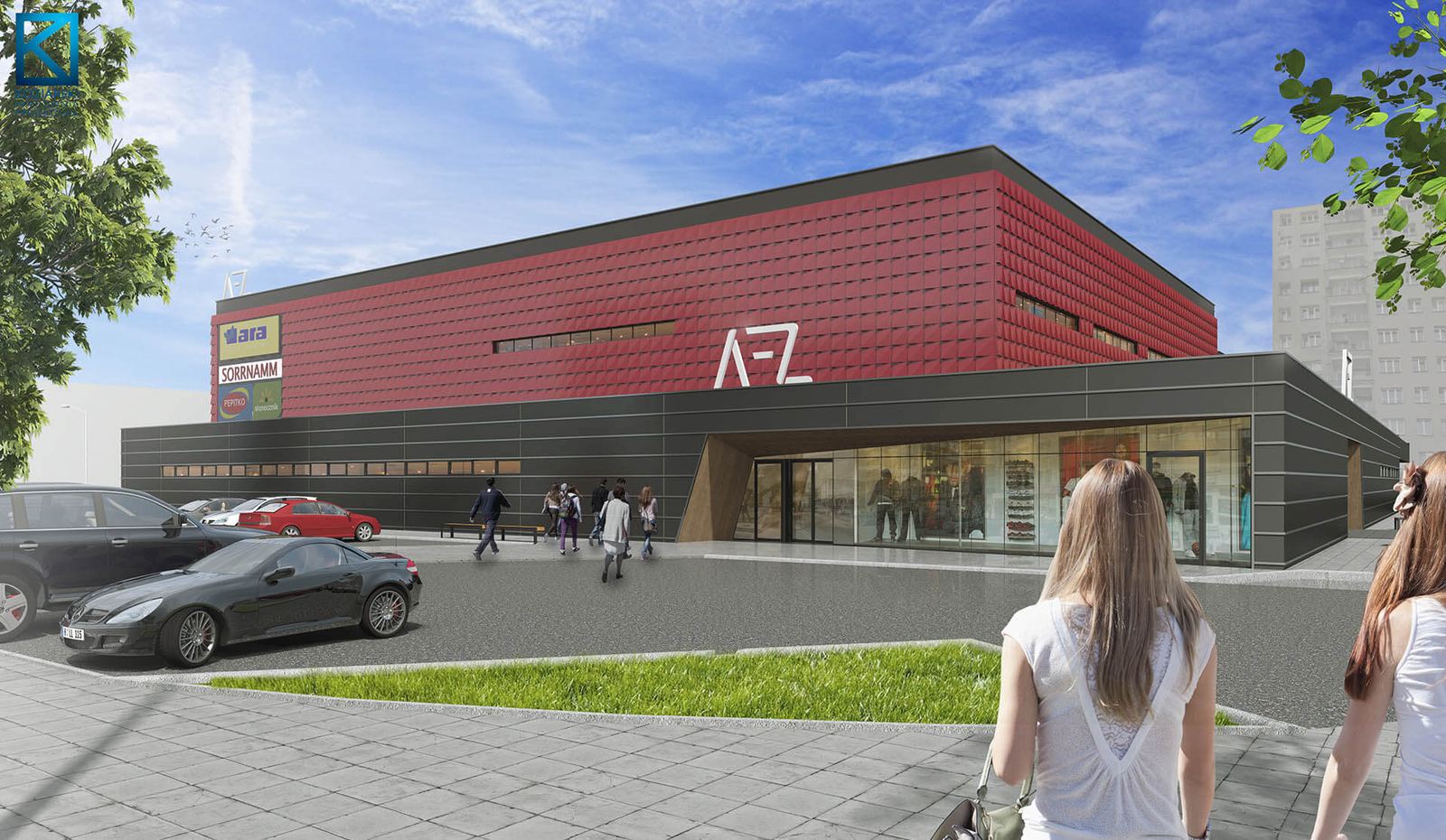 projekt centrum handlowego azet tychy - zdjęcie wyróżniające
