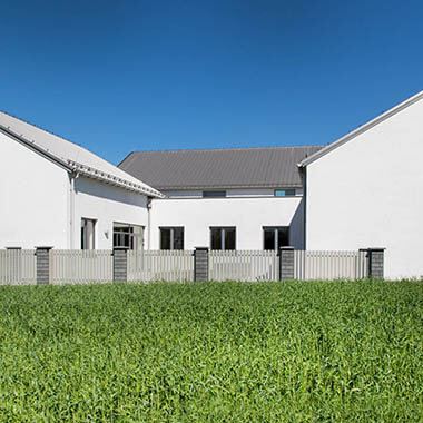 Centrum Medyczne Profilaktyka, Ruda Śląska - widok bryły budynku od tyłu centrum medyczne profilaktyka ruda śląska widok bryły budynku od tyłu