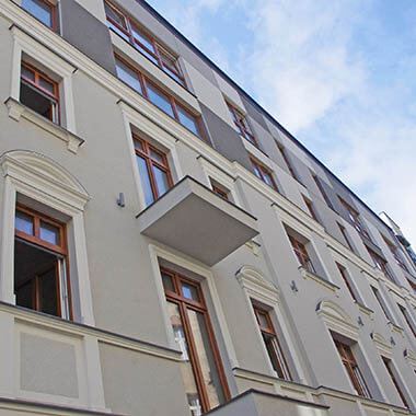 ul. Kołłątaja 7, Sosnowiec - zbliżenie na nową elewację kołłątaja 7 sosnowiec zbliżenie na nową elewację