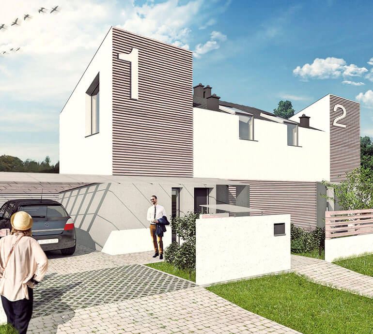 projekt inwestycji mieszkaniowej królowej jadwigi kraków side