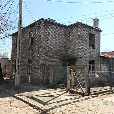 objazd 8 sosnowiec zdjęcia sprzed renowacji budynku obok