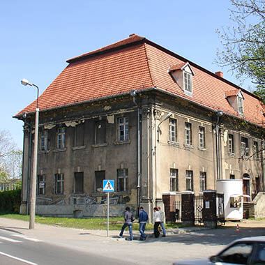 pałac myśliwski tychy zdjęcie przed rewitalizacją