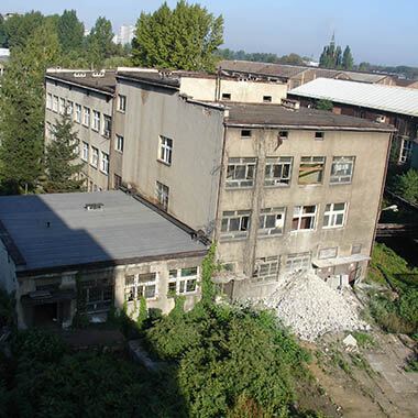Rawa Office, Katowice - zdjęcie starego budynku sprzed rewitalizacji rawa office katowice zdjęcie starego budynku sprzed rewitalizacji