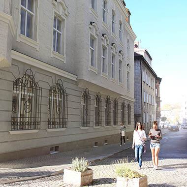 rynek 14 tarnowskie góry wizualizacja elewacji od drogi