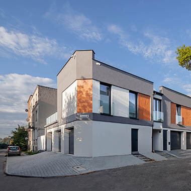 nowe domy szeregowe władysława 4 sosnowiec